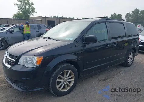 2016 Dodge Grand Caravan Sxt z USA, uszkodzony, nr VIN 2C4RDGCG2GR318070